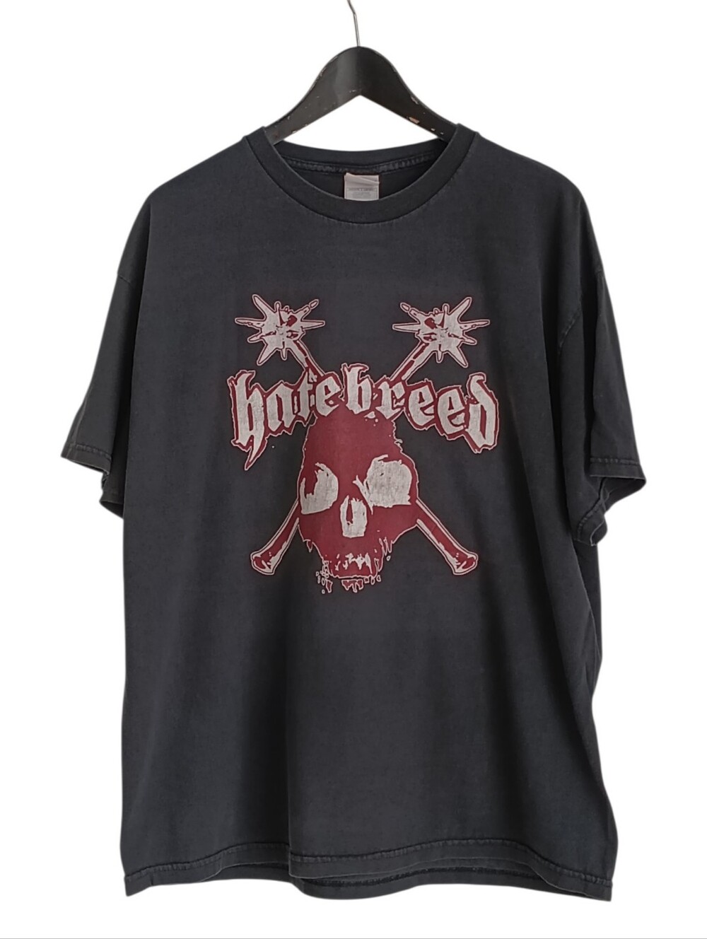 VTG Y2K Hatebreed Hardcore Band Tee Black Tennessee River Size XL